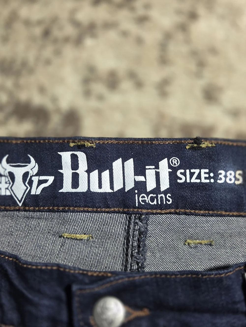Bull-it 17 SR6 Covec Motorcycle Jeans Blue Denim Men's Size 38S Reinforced - Picture 4 of 11